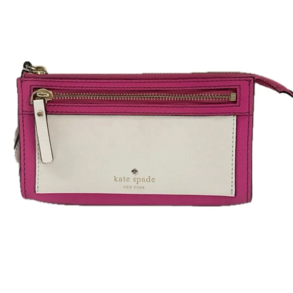 Kate Spade New York Sable York Avenue PWRU3777 Pouch Wristlet Clutch Wallet